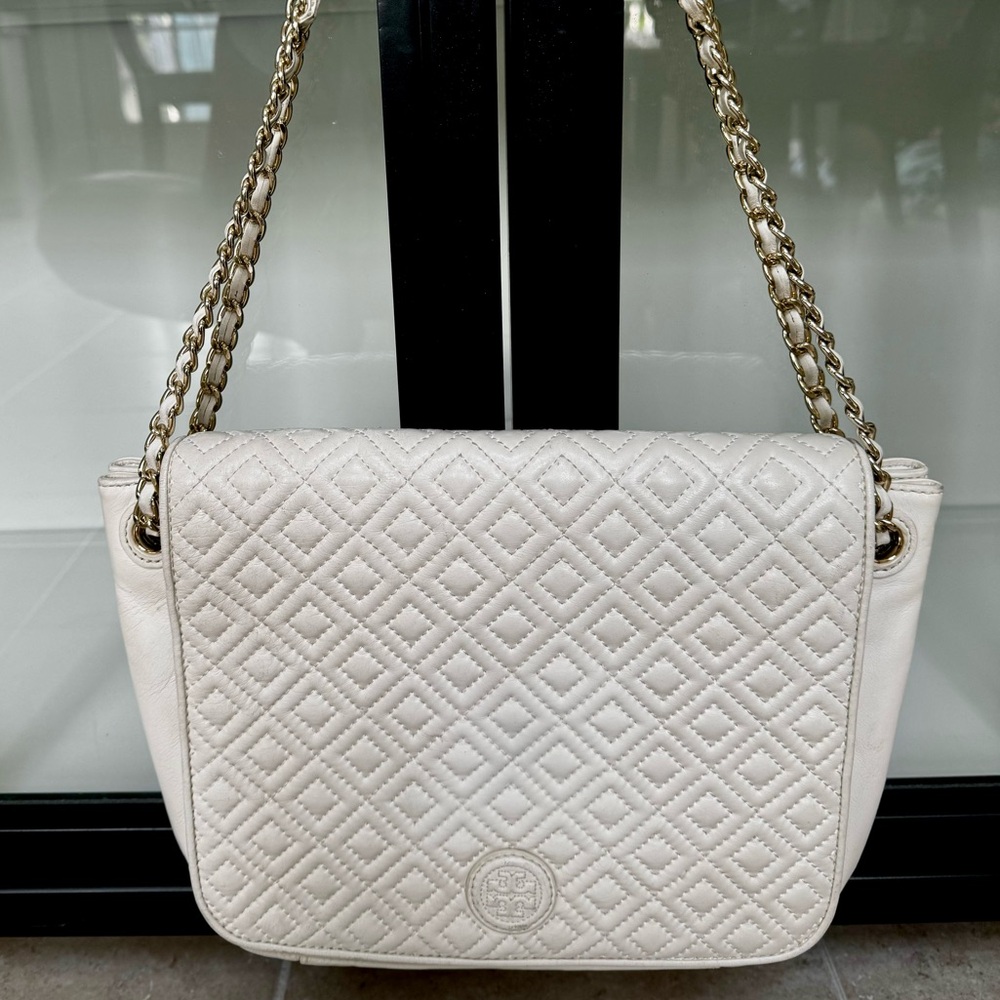 Tory Burch Marion Quilted Leather Shoulder Bag